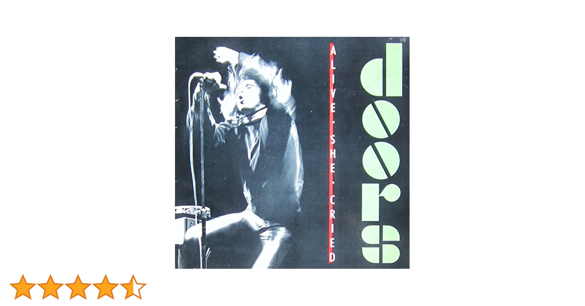 The Doors / Alive, She Cried 日本盤LP The Doors – Alive, She Cried – Vinyl (LP, Album), 1983